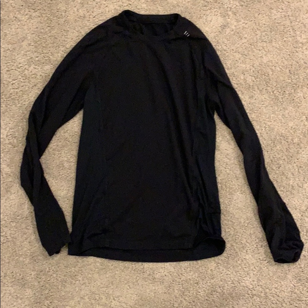 Lululemon Black Longsleeve Shirt medium